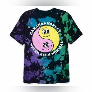 🐒 NWT! Banana Monkey Yin Yang Twins Tshirt